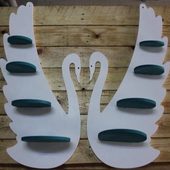 Intra απο ξύλο plywood 3mm-4mm πάχος - Ράφι κύκνων Δίασταση 30x30 cm Intraeaxys-voqn3qo2 - Image 1