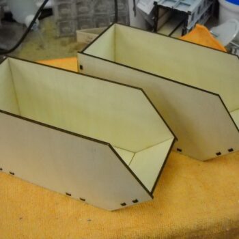 Intra απο ξύλο plywood 3mm-4mm πάχος - Κάδοι αποθήκευσης κοντέινερ Linbin Δίασταση 30x30 cm Intraeaxys-m1d6ngx7 - Image 1