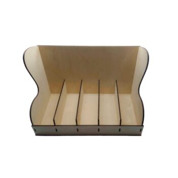 Intra απο ξύλο plywood 3mm-4mm πάχος - Coffee Cup Organizer Ράφι αποθήκευσης Δίασταση 30x30 cm Intraeaxys-eo0qmx01 - Image 3
