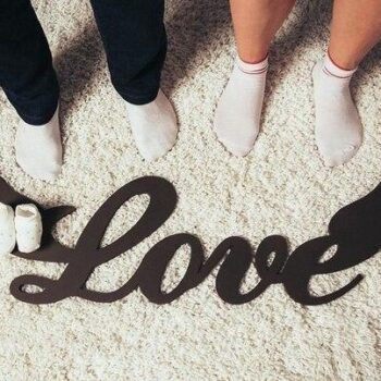 Intra απο ξύλο plywood 3mm-4mm πάχος - Αρχείο PDF Decor Sign Love Wings Δίασταση 30x30 cm Intraeaxys-eo4qwld7 - Image 1