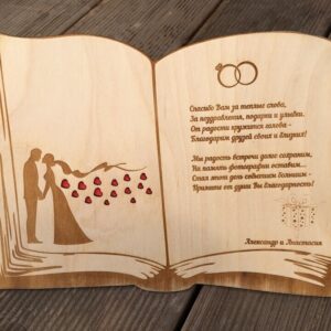 Intra απο ξύλο plywood 3mm-4mm πάχος - Kniga Raskrytaya Blagodarnost Δίασταση 30x30 cm Intraeaxys-eo0qv6g1