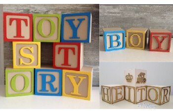 Intra απο ξύλο plywood 3mm-4mm πάχος - Κύβος διακόσμησης Δίασταση 30x30 cm Intraeaxys-yon5qpor - Image 1