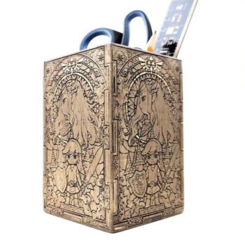 Intra απο ξύλο plywood 3mm-4mm πάχος - Θήκη για στυλό Zelda Δίασταση 30x30 cm Intraeaxys-pok322j7 - Image 3