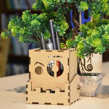 Intra απο ξύλο plywood 3mm-4mm πάχος - Μολύβι Monster Δίασταση 30x30 cm Intraeaxys-eo20n647 - Image 1