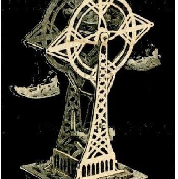 Intra απο ξύλο plywood 3mm-4mm πάχος - Αρχείο PDF ferrari-459 Δίασταση 30x30 cm Intraeaxys-m1d3wd7k - Image 1