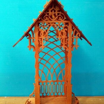 Intra απο ξύλο plywood 3mm-4mm πάχος - Αρχείο PDF Cappella Scroll Saw Plans Δίασταση 30x30 cm Intraeaxys-0756dp1z - Image 1