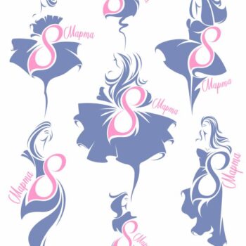 Intra απο ξύλο plywood 3mm-4mm πάχος - Διάνυσμα 8 Μαρτίου ημέρα της γυναίκας Δίασταση 30x30 cm Intraeaxys-6o35gk1n - Image 1