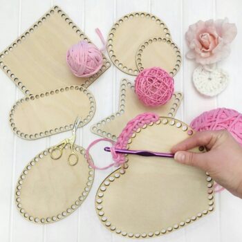 Intra απο ξύλο plywood 3mm-4mm πάχος - Osnovy Dlya Kashpo Δίασταση 30x30 cm Intraeaxys-ro6yk967 - Image 1