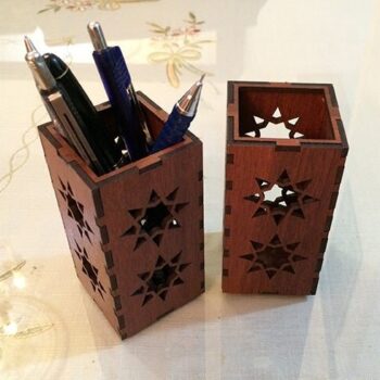 Intra απο ξύλο plywood 3mm-4mm πάχος - Ξύλινη θήκη για στυλό Δίασταση 30x30 cm Intraeaxys-r1z2d5l1 - Image 3