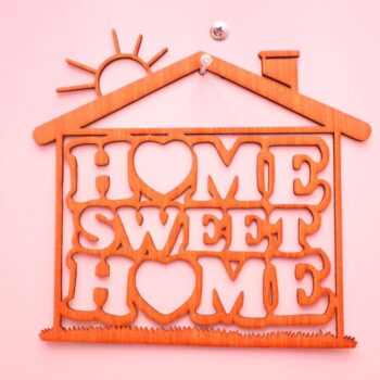 Intra απο ξύλο plywood 3mm-4mm πάχος - Γλυκιά διακόσμηση τοίχου σπιτιού Δίασταση 30x30 cm Intraeaxys-voq2qj6o - Image 5