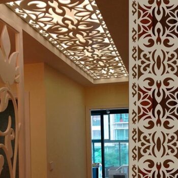 Intra απο ξύλο plywood 3mm-4mm πάχος - Πρότυπο σχεδίασης πίνακα δικτυωτού Δίασταση 30x30 cm Intraeaxys-voq255eo - Image 1