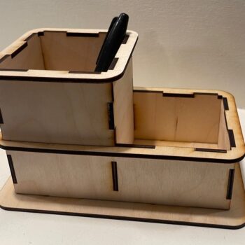 Intra απο ξύλο plywood 3mm-4mm πάχος - Μολυβοθήκη Δίασταση 30x30 cm Intraeaxys-6o3ydwp7 - Image 1