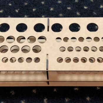 Intra απο ξύλο plywood 3mm-4mm πάχος - Sharpie Holder Δίασταση 30x30 cm Intraeaxys-p7ym6d27 - Image 3