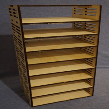 Intra απο ξύλο plywood 3mm-4mm πάχος - Ράφια αποθήκευσης επιφάνειας εργασίας 5mm Δίασταση 30x30 cm Intraeaxys-lopqzjx7 - Image 6