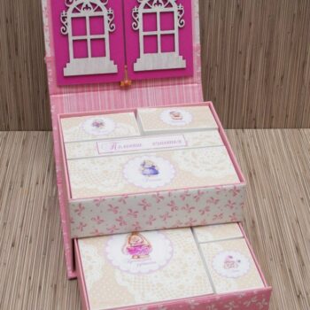 Intra απο ξύλο plywood 3mm-4mm πάχος - Αψιδωτό Παράθυρο Scrapbooking Δίασταση 30x30 cm Intraeaxys-joedw5d1 - Image 1