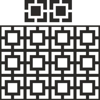 Intra απο ξύλο plywood 3mm-4mm πάχος - Διακοσμητικό μοτίβο χωρίσματος Δίασταση 30x30 cm Intraeaxys-e1gk8vxo - Image 1