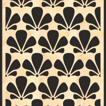 Intra απο ξύλο plywood 3mm-4mm πάχος - Μοτίβο πάνελ με διακοσμητικό πλέγμα MDF Δίασταση 30x30 cm Intraeaxys-d1lv68zo - Image 1