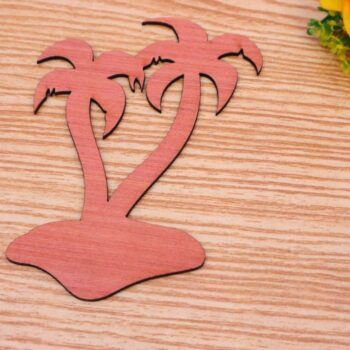 Intra απο ξύλο plywood 3mm-4mm πάχος - Ημιτελές ξύλινο σχήμα φοίνικες Δίασταση 30x30 cm Intraeaxys-qomm948o - Image 8