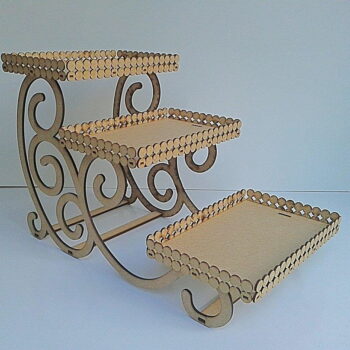 Intra απο ξύλο plywood 3mm-4mm πάχος - Candy Bar Δίασταση 30x30 cm Intraeaxys-078y46mo - Image 1