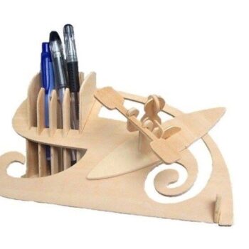 Intra απο ξύλο plywood 3mm-4mm πάχος - Αρχείο PDF Organizer Desk Holder Pen Holder Boat Race Race Δίασταση 30x30 cm Intraeaxys-d1lvkm6o - Image 1