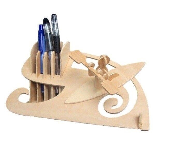 Intra απο ξύλο plywood 3mm-4mm πάχος - Αρχείο PDF Organizer Desk Holder Pen Holder Boat Race Race Δίασταση 30x30 cm Intraeaxys-d1lvkm6o