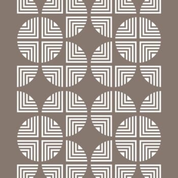 Intra απο ξύλο plywood 3mm-4mm πάχος - Σχεδιασμός χωρίς ραφή σύγχρονο γεωμετρικό σχέδιο Δίασταση 30x30 cm Intraeaxys-eo4qy4d7 - Image 1