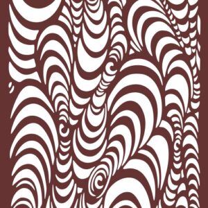 Intra απο ξύλο plywood 3mm-4mm πάχος - Μοτίβο με αφηρημένα σχήματα διάνυσμα Δίασταση 30x30 cm Intraeaxys-r7vmd5z7