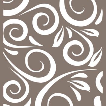 Intra απο ξύλο plywood 3mm-4mm πάχος - Αφηρημένο μοτίβο floral διακόσμησης Δίασταση 30x30 cm Intraeaxys-r1z20vm1 - Image 1