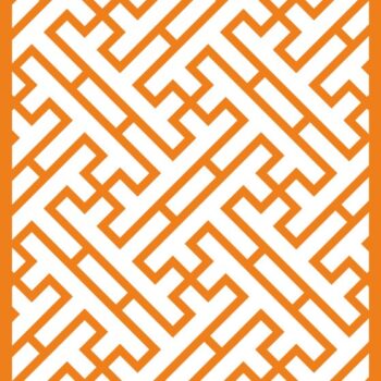 Intra απο ξύλο plywood 3mm-4mm πάχος - Γεωμετρικό μοτίβο για πάνελ οθόνης Δίασταση 30x30 cm Intraeaxys-m1d66jx7 - Image 1