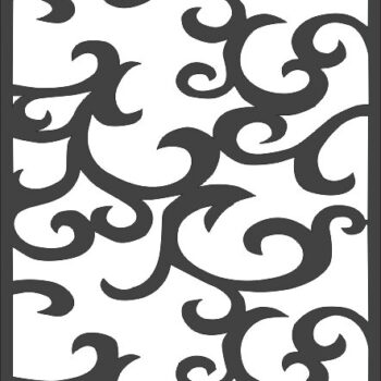 Intra απο ξύλο plywood 3mm-4mm πάχος - Διάνυσμα μοτίβο οθόνης ντεκόρ Δίασταση 30x30 cm Intraeaxys-qommml8o - Image 1