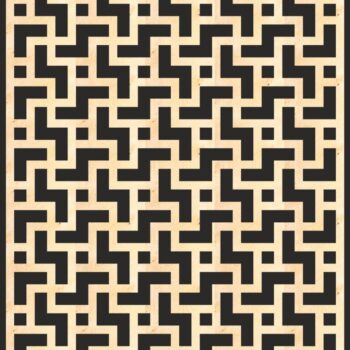 Intra απο ξύλο plywood 3mm-4mm πάχος - Μοτίβο διακοσμητικού πίνακα οθόνης από MDF Δίασταση 30x30 cm Intraeaxys-voq2r6jo - Image 1