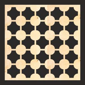 Intra απο ξύλο plywood 3mm-4mm πάχος - Μοτίβο οθόνης MDF Δίασταση 30x30 cm Intraeaxys-eo20zw67