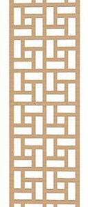 Intra απο ξύλο plywood 3mm-4mm πάχος - Γεωμετρικό μοτίβο πλέγματος Δίασταση 30x30 cm Intraeaxys-eo4q5kw7