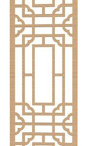 Intra απο ξύλο plywood 3mm-4mm πάχος - Μοτίβο διαχωρισμού Δίασταση 30x30 cm Intraeaxys-pok308j7