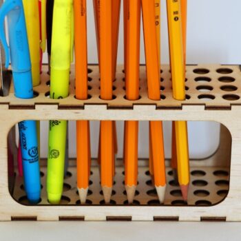 Intra απο ξύλο plywood 3mm-4mm πάχος - Μολυβοθήκη Επιτραπέζιου Μολύβι 3mm Δίασταση 30x30 cm Intraeaxys-pok3zr87 - Image 1