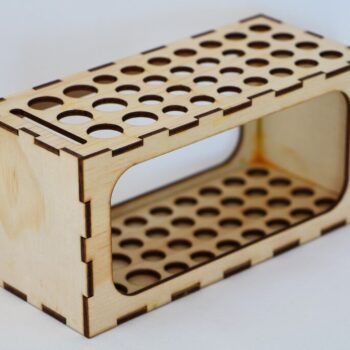 Intra απο ξύλο plywood 3mm-4mm πάχος - Επιτραπέζιο Μολύβι Organizer 3mm Δίασταση 30x30 cm Intraeaxys-r7vm2867 - Image 3