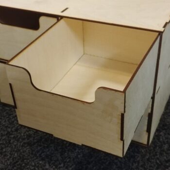 Intra απο ξύλο plywood 3mm-4mm πάχος - Συρτάρια επιφάνειας εργασίας 3mm Δίασταση 30x30 cm Intraeaxys-51rrlzm1 - Image 4