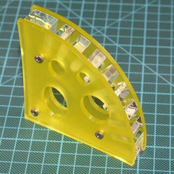 Intra απο ξύλο plywood 3mm-4mm πάχος - Θήκη USB Flash Drives Cheese Δίασταση 30x30 cm Intraeaxys-078ykkmo - Image 3