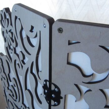 Intra απο ξύλο plywood 3mm-4mm πάχος - Διακοσμητική Σίτα 6mm Κόντρα πλακέ 475x1475mm Δίασταση 30x30 cm Intraeaxys-voq2yqqo - Image 5