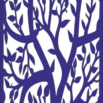 Intra απο ξύλο plywood 3mm-4mm πάχος - Πίνακας οθόνης απορρήτου Δίασταση 30x30 cm Intraeaxys-eo2005q7 - Image 1