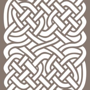 Intra απο ξύλο plywood 3mm-4mm πάχος - Μοτίβο Celtic Knots Δίασταση 30x30 cm Intraeaxys-078yy3no