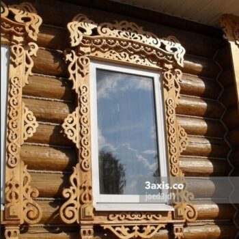 Intra απο ξύλο plywood 3mm-4mm πάχος - Ξύλινο ντεκόρ παραθύρου Δίασταση 30x30 cm Intraeaxys-joed3jd1 - Image 1