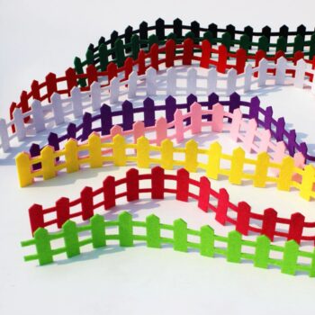 Intra απο ξύλο plywood 3mm-4mm πάχος - Μοτίβα από τσόχα Λουλούδια φράχτη Δίασταση 30x30 cm Intraeaxys-eo20vp47 - Image 1