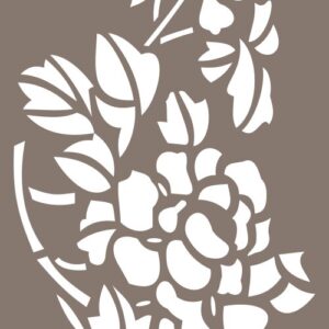 Intra απο ξύλο plywood 3mm-4mm πάχος - Σχέδιο οθόνης Privacy Decor Δίασταση 30x30 cm Intraeaxys-67wll6w1