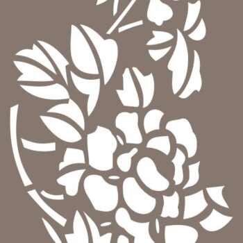 Intra απο ξύλο plywood 3mm-4mm πάχος - Σχέδιο οθόνης Privacy Decor Δίασταση 30x30 cm Intraeaxys-67wll6w1 - Image 1