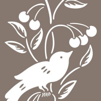 Intra απο ξύλο plywood 3mm-4mm πάχος - Διάνυσμα οθόνης κήπου Δίασταση 30x30 cm Intraeaxys-r1z223m1 - Image 1