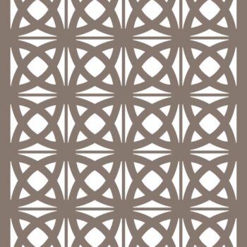 Intra απο ξύλο plywood 3mm-4mm πάχος - Διακοσμητικό πλέγμα οθόνη διάνυσμα Δίασταση 30x30 cm Intraeaxys-yon008p7 - Image 1