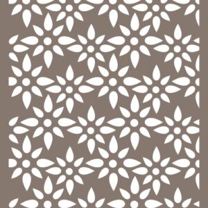 Intra απο ξύλο plywood 3mm-4mm πάχος - Διάνυσμα μοτίβο σχεδίων Jali Δίασταση 30x30 cm Intraeaxys-eo200gq7