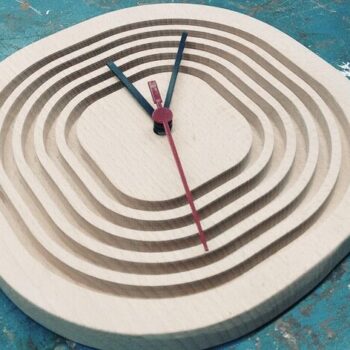 Intra απο ξύλο plywood 3mm-4mm πάχος - Βήμα Ρολόι CNC Router Plans Αρχείο PDF Δίασταση 30x30 cm Intraeaxys-eo20ykm7 - Image 1