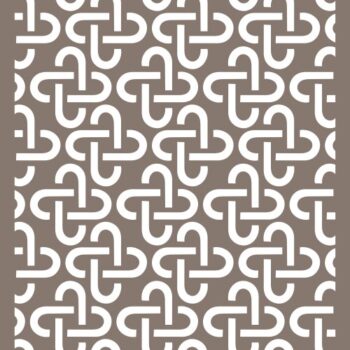 Intra απο ξύλο plywood 3mm-4mm πάχος - Μοντέρνο διάνυσμα μοτίβο οθόνης πίνακα CNC Δίασταση 30x30 cm Intraeaxys-lopqqyx7 - Image 1